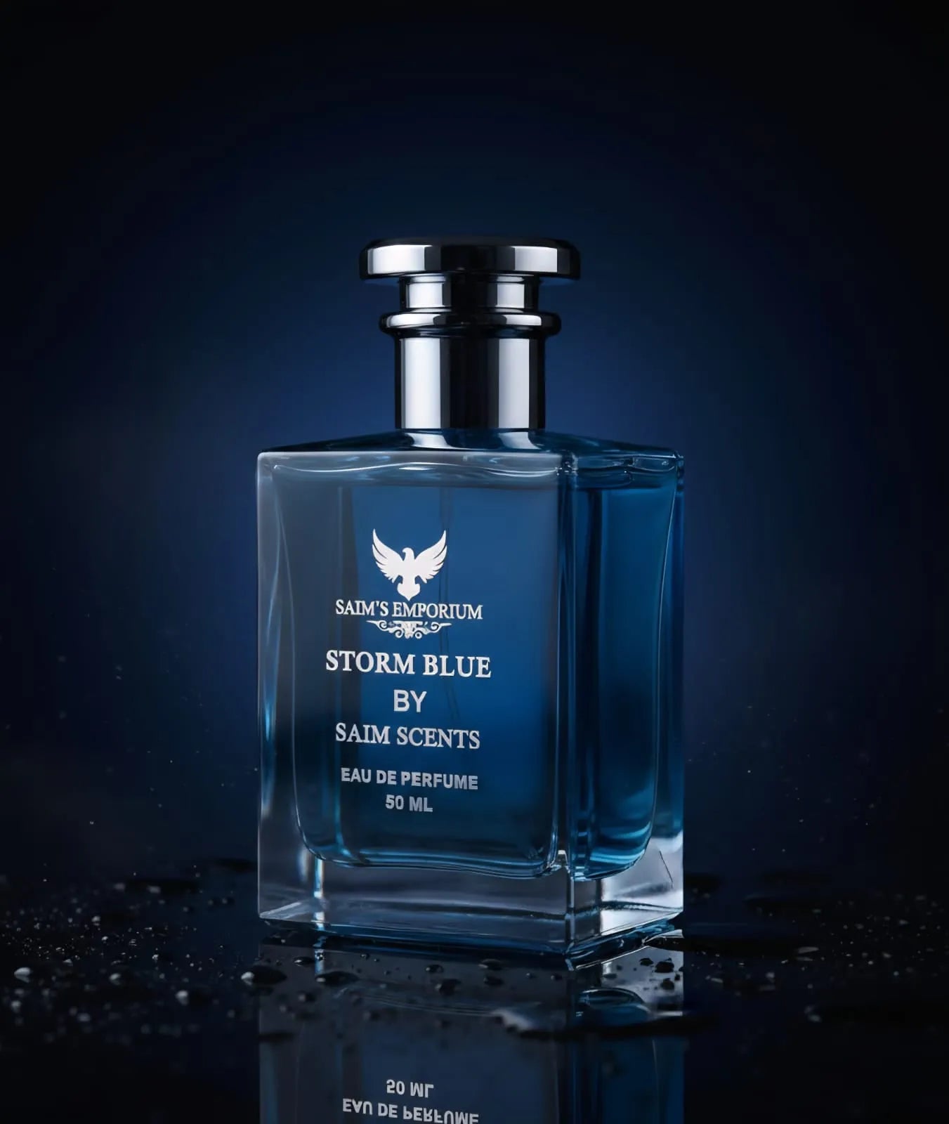 STORM BLUE BY SAIM SCENTS-FRESH AND AQUA BLEND